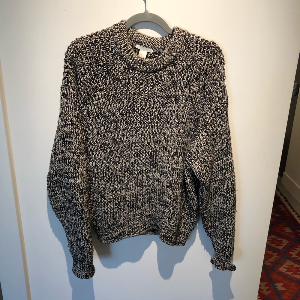 H&M chunky sweater 🖤